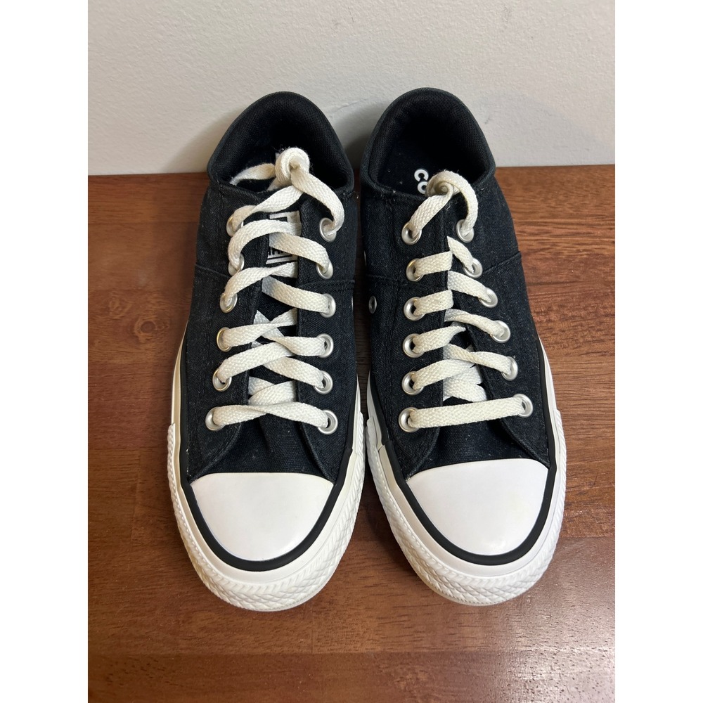 Converse Black Madison Low Top Sneakers Womens Size 7 563508F